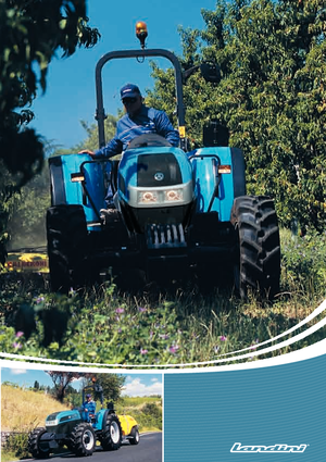Tractoren met vierwielaandrijving Landini Technofarm 80 STD