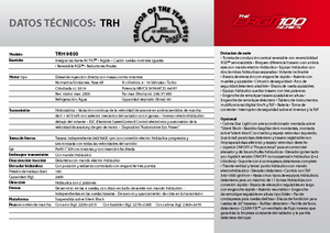 Tractoren met vierwielaandrijving Carraro TRH 9800