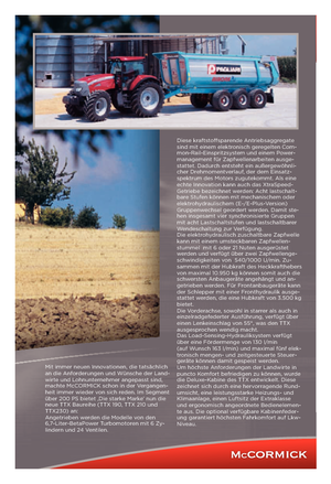 Tractoren met vierwielaandrijving McCormick TTX 230 E