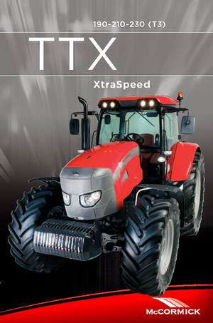 Tractoren met vierwielaandrijving McCormick TTX 230 E
