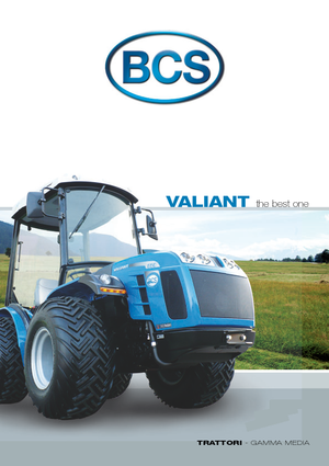 Tractoren met vierwielaandrijving BCS Valiant 550 RS