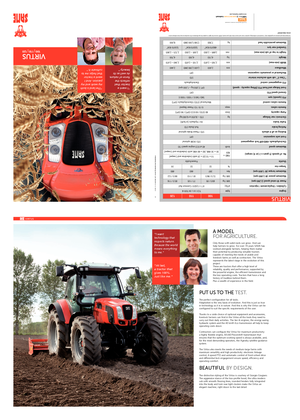 Tractoren met vierwielaandrijving SAME Virtus 120 DT