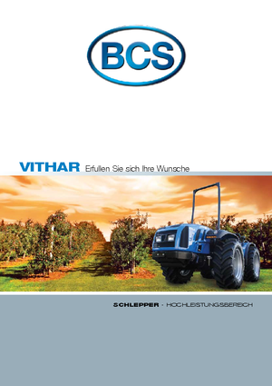 Tractoren met vierwielaandrijving BCS Vithar 850 RS