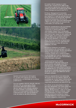 Tractoren met vierwielaandrijving McCormick X 60.30