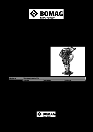 Benzine en Diesel Trilstampers Bomag BVT 65