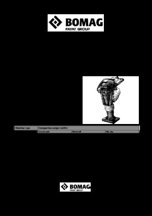 Benzine en Diesel Trilstampers Bomag BVT 65