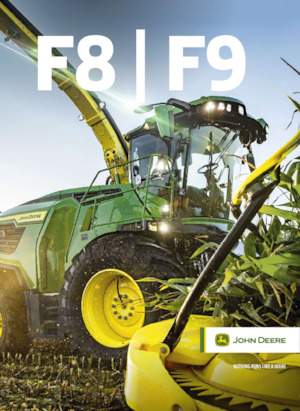 Veldhakselaars met vierwielaandrijving John Deere F9 700 