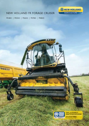 Veldhakselaars met vierwielaandrijving New Holland FR 550