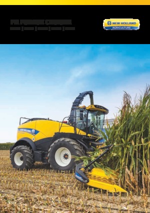 Veldhakselaars met vierwielaandrijving New Holland FR 780 