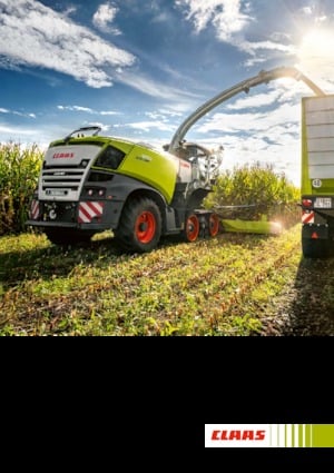 Veldhakselaars met vierwielaandrijving Claas Jaguar 980
