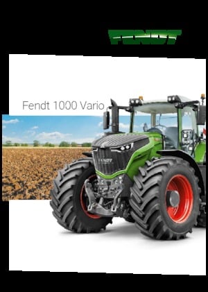 Tractoren met vierwielaandrijving Fendt 1050 Vario PowerPlus