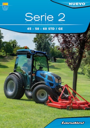 Tractoren met vierwielaandrijving Landini 2-045GE