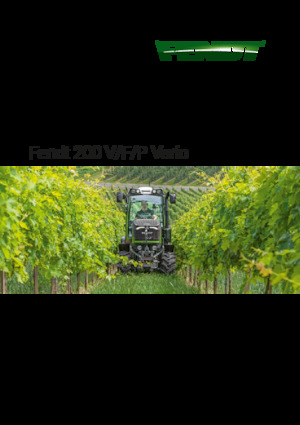 Tractoren met vierwielaandrijving Fendt 210 V Vario Power