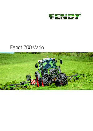 Tractoren met vierwielaandrijving Fendt 211 S Vario Power