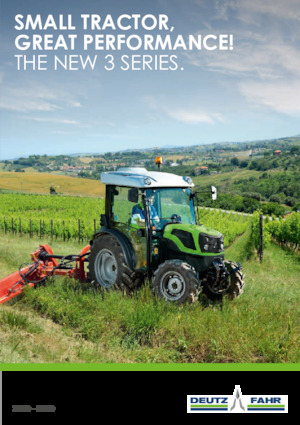 Tractoren met vierwielaandrijving DEUTZ-FAHR 3060