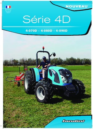 Tractoren met vierwielaandrijving Landini DT 4-090D