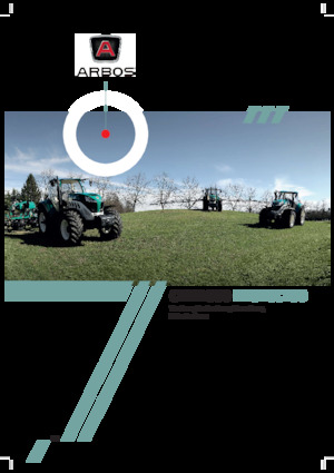Tractoren met vierwielaandrijving Arbos 4060 F