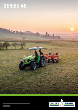 Tractoren met vierwielaandrijving DEUTZ-FAHR 4080 E