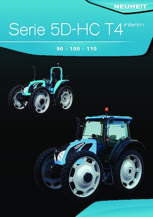 Tractoren met vierwielaandrijving Landini 5-110D-HC