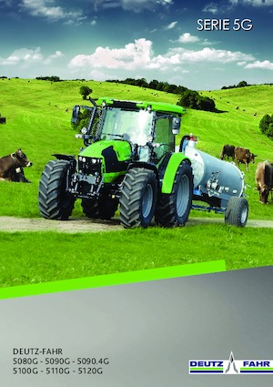 Tractoren met vierwielaandrijving DEUTZ-FAHR 5080 G GS