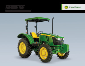Tractoren met vierwielaandrijving John Deere 5070E