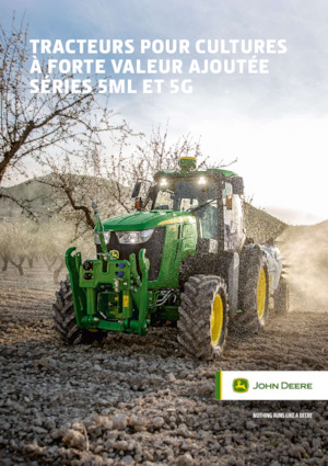 Tractoren met vierwielaandrijving John Deere 5105GN