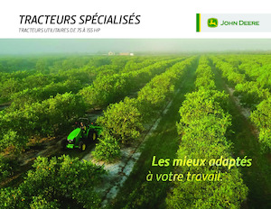 Tractoren met vierwielaandrijving John Deere 5100MH