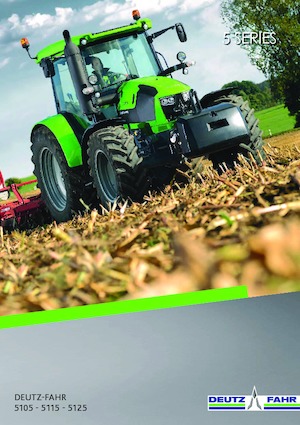 Tractors met rubberwielen DEUTZ-FAHR 5115