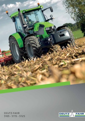 Tractors met rubberwielen DEUTZ-FAHR 5115