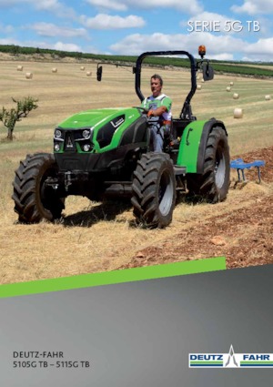 Tractors met rubberwielen DEUTZ-FAHR 5115 G TB LS