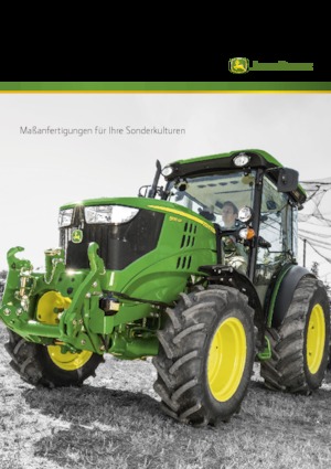 Tractoren met vierwielaandrijving John Deere 5105GF