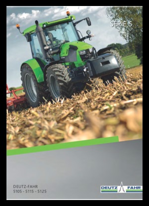 Tractors met rubberwielen DEUTZ-FAHR 5115