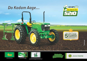 Tractoren met vierwielaandrijving John Deere 5210