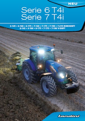 Tractoren met vierwielaandrijving Landini 6-145