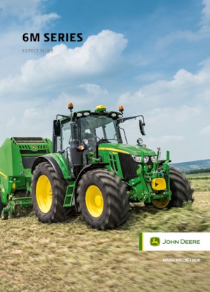 Tractoren met vierwielaandrijving John Deere 6120M 