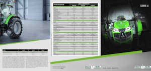 Tractoren met vierwielaandrijving DEUTZ-FAHR 6140 TTV 