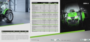 Tractoren met vierwielaandrijving DEUTZ-FAHR 6140 TTV 