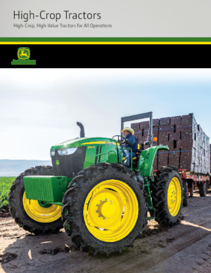 Tractoren met vierwielaandrijving John Deere 6120EH