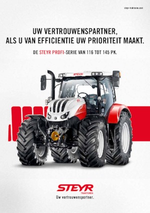 Tractoren met vierwielaandrijving Steyr 6145 Profi
