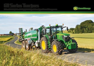 Tractoren met vierwielaandrijving John Deere 6215R