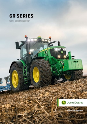 Tractoren met vierwielaandrijving John Deere 6110R