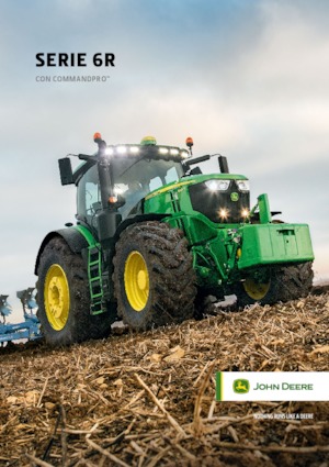 Tractoren met vierwielaandrijving John Deere 6120R
