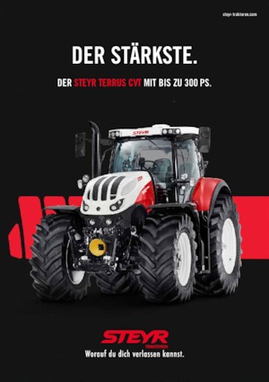 Tractoren met vierwielaandrijving Steyr 6250 Terrus CVT Basis