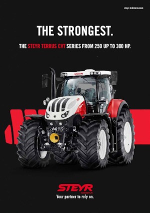 Tractoren met vierwielaandrijving Steyr 6290 Terrus CVT Komfort