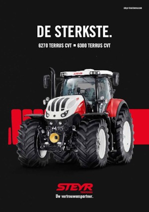 Tractoren met vierwielaandrijving Steyr 6300 Terrus CVT Basis