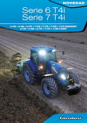 Tractoren met vierwielaandrijving Landini 7-215