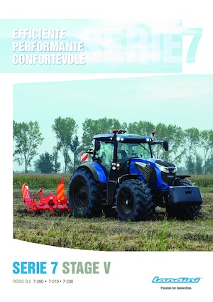 Tractoren met vierwielaandrijving Landini 7-240 V-Shift 