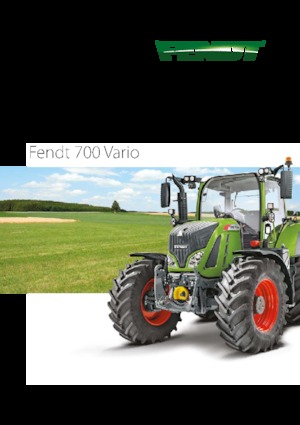 Tractoren met vierwielaandrijving Fendt 718 Vario ProfiPlus
