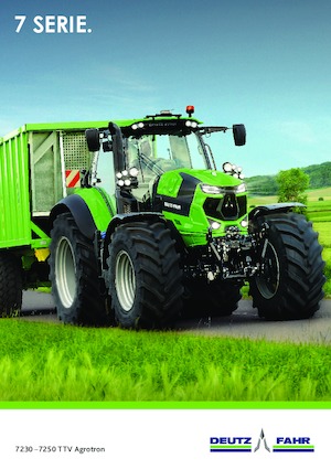 Tractoren met vierwielaandrijving DEUTZ-FAHR 7250 Agrotron TTV