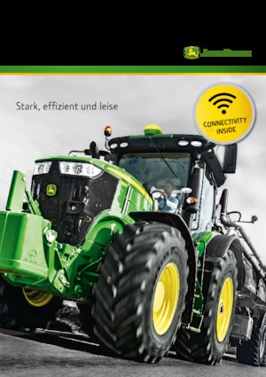 Tractoren met vierwielaandrijving John Deere 7290 R
